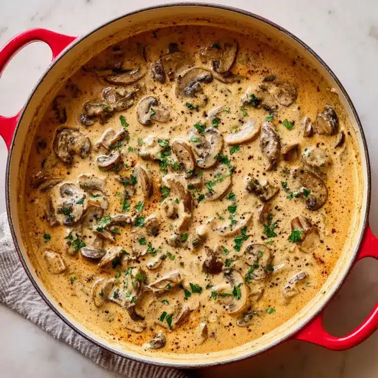 Mushroom Stroganoff Recipe