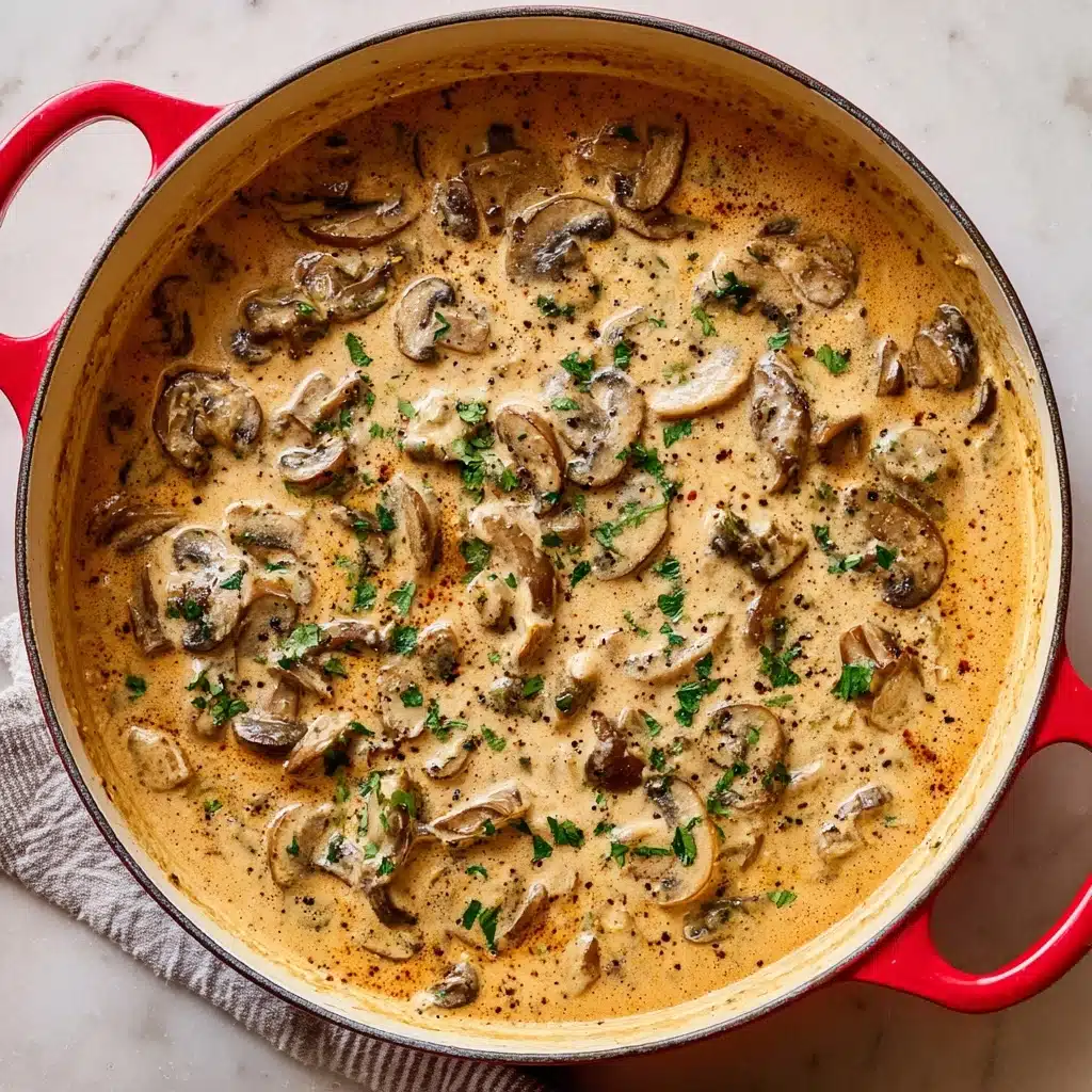 Mushroom Stroganoff Recipe - Recipe Image