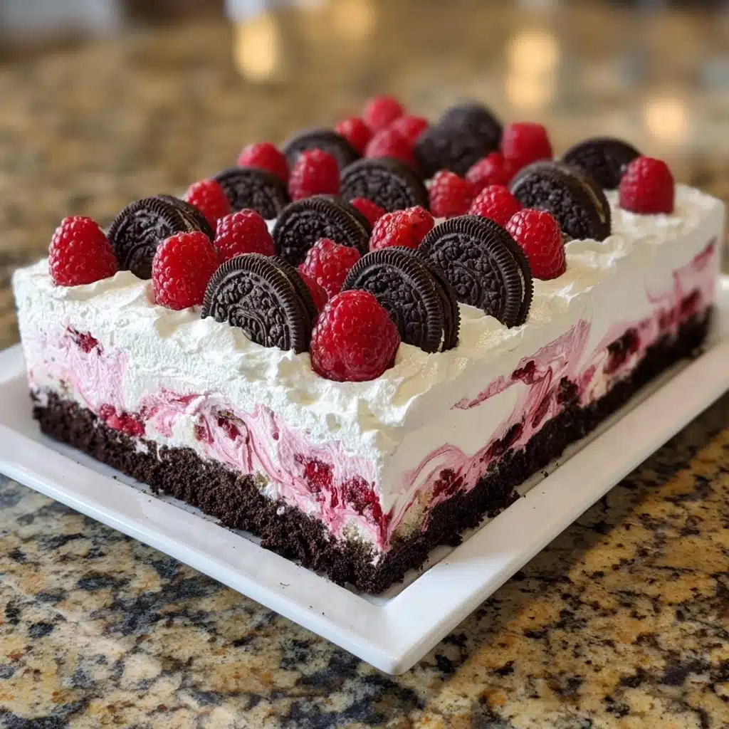 Raspberry Chocolate Lasagna Dessert Recipe - Recipe Image