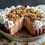 Butter Pie with Chocolate Whipped Cream Recipe