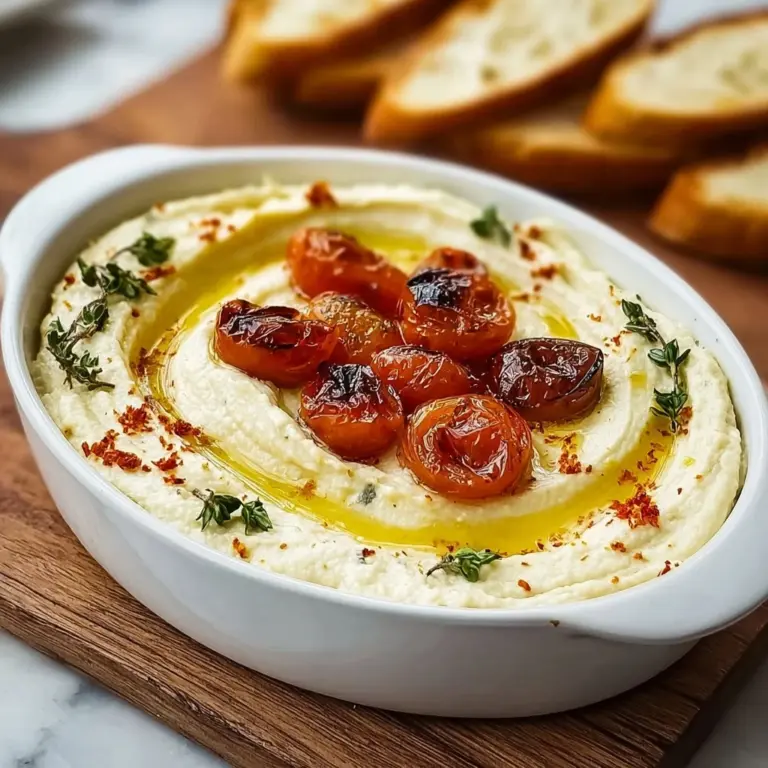 Spoon the dip into a serving dish and smooth the top with a spatula Recipe