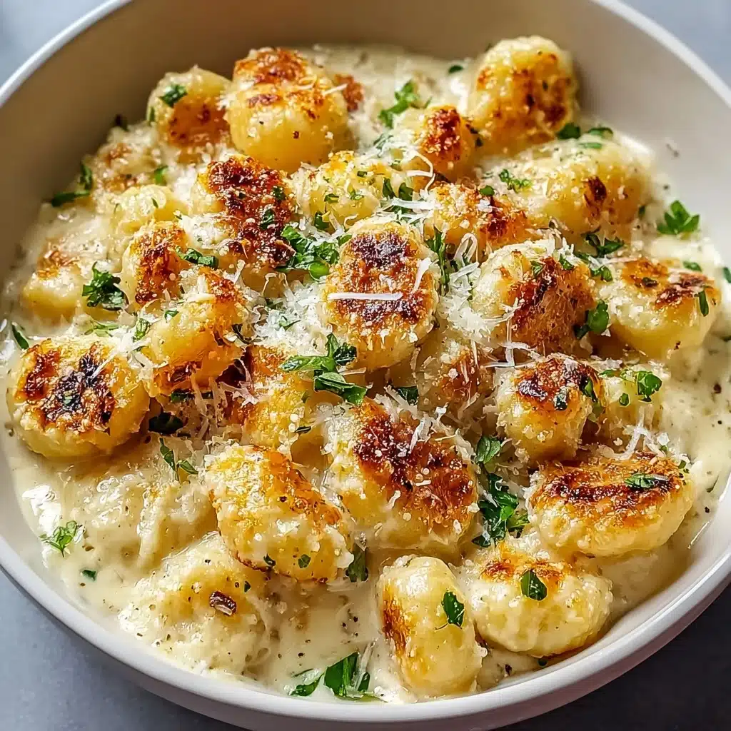 Creamy Crack Chicken Gnocchi Recipe - Recipe Image