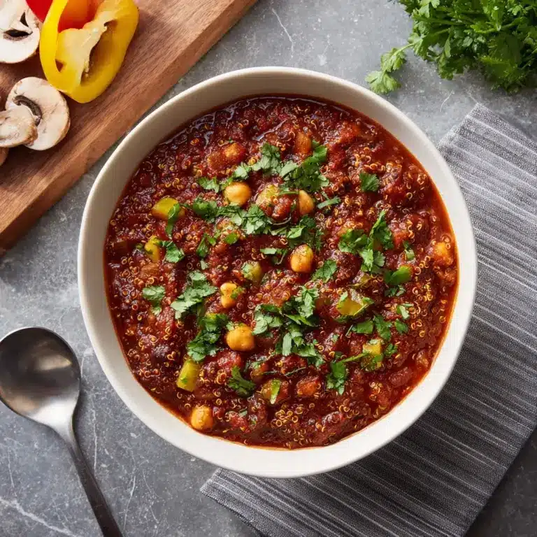 Mushroom Quinoa Soup Recipe