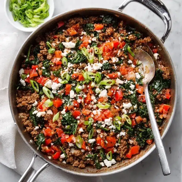 Mediterranean Ground Beef Stir-Fry Recipe