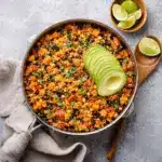 Southwest Black Bean Skillet Recipe