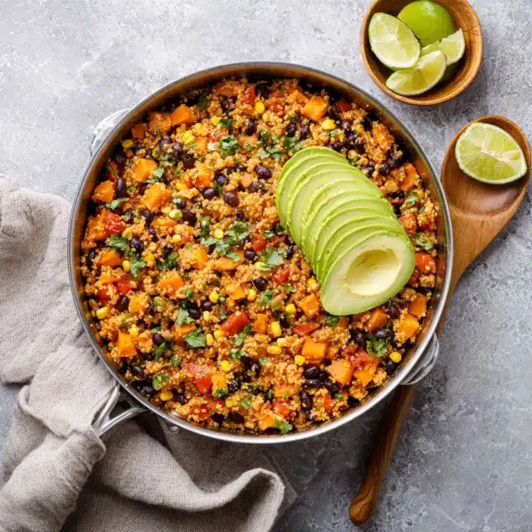 Southwest Black Bean Skillet Recipe