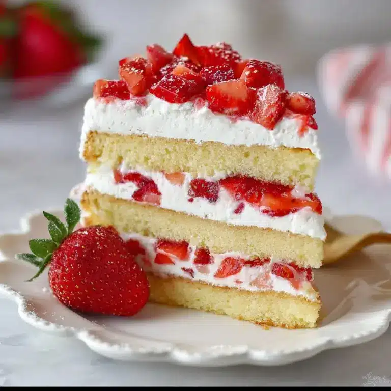 Strawberry Shortcake Cake Recipe
