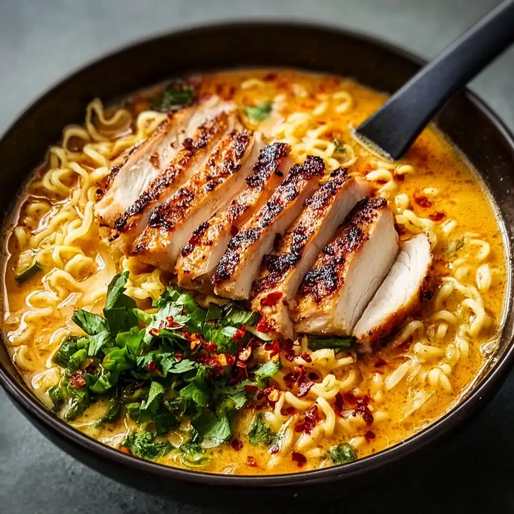 Fiery Chicken Ramen Recipe
