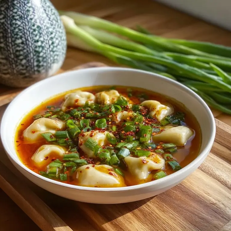 Quick & Easy Wonton Soup Recipe