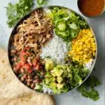 Slow Cooker Chicken Burrito Bowl Recipe