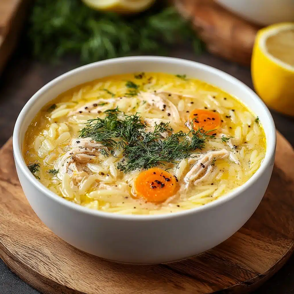 Greek Lemon Chicken Soup Recipe