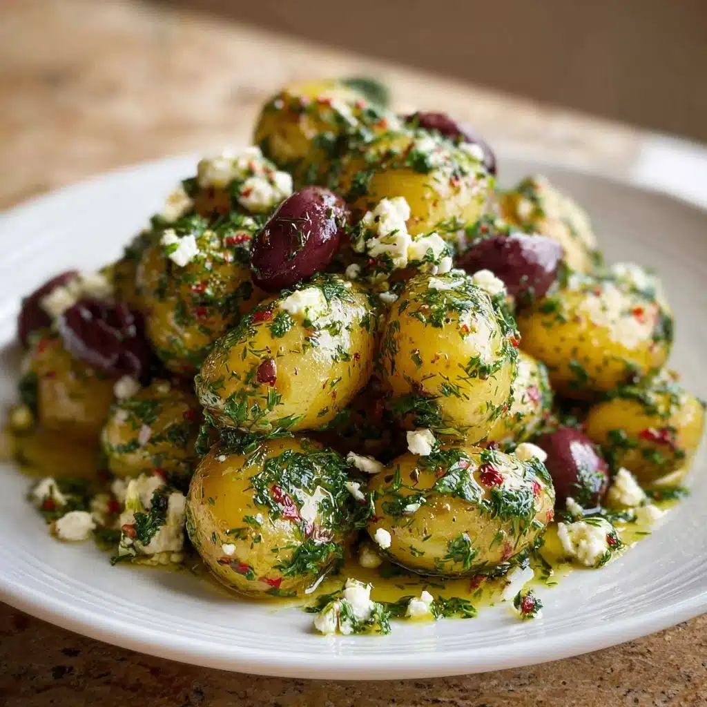 Amazing Mediterranean Potato Salad Recipe - Recipe Image