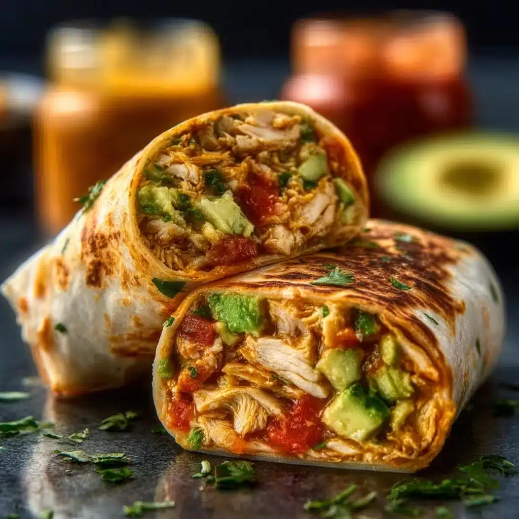Chipotle Ranch Grilled Chicken Burrito Recipe - Recipe Image