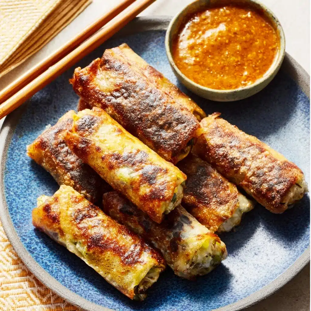 Crispy Rice Paper Egg Wraps Ingredients Recipe - Recipe Image