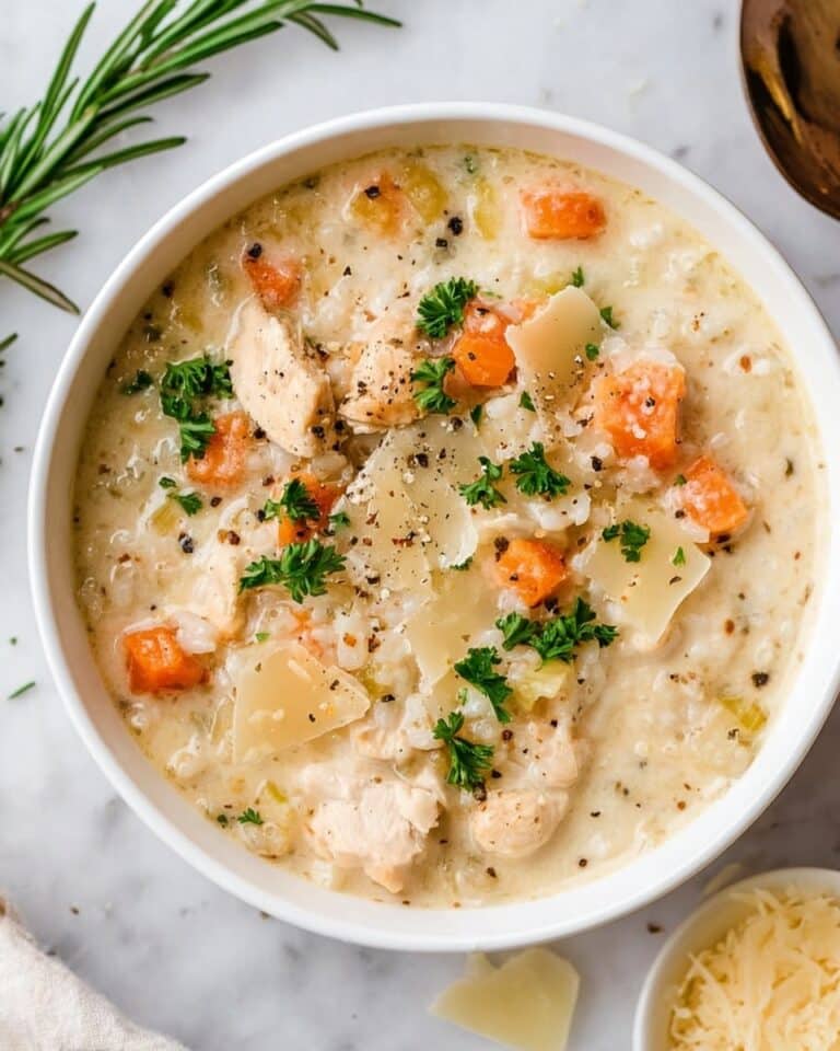 Creamy Chicken and Rice Soup Recipe
