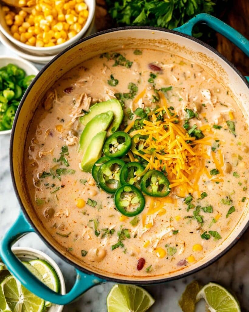 Creamy White Chicken Chili Recipe
