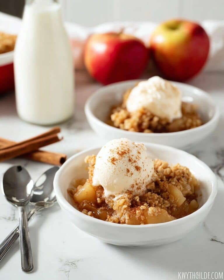 Apple Dump Cake from Scratch Recipe