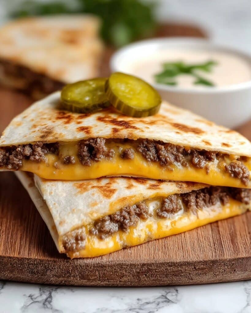 Juicy Blackstone Quesadilla Burger Recipe