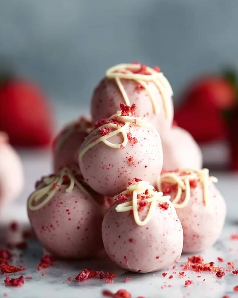 Strawberry Cheesecake Protein Balls Recipe: Easy and Healthy Snack Recipe
