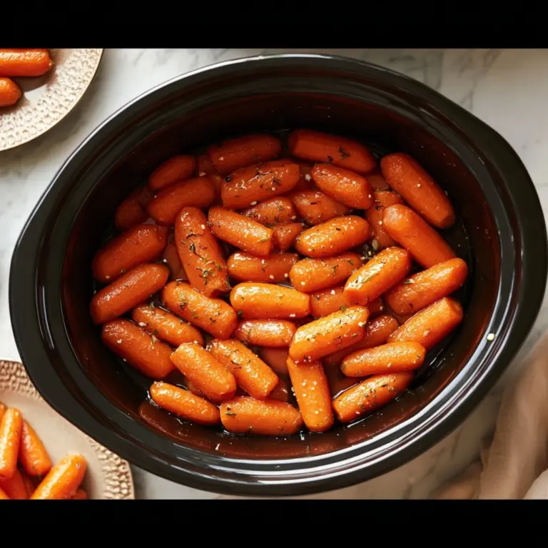 Cooker Maple & Brown Sugar Glazed Carrot Recipe