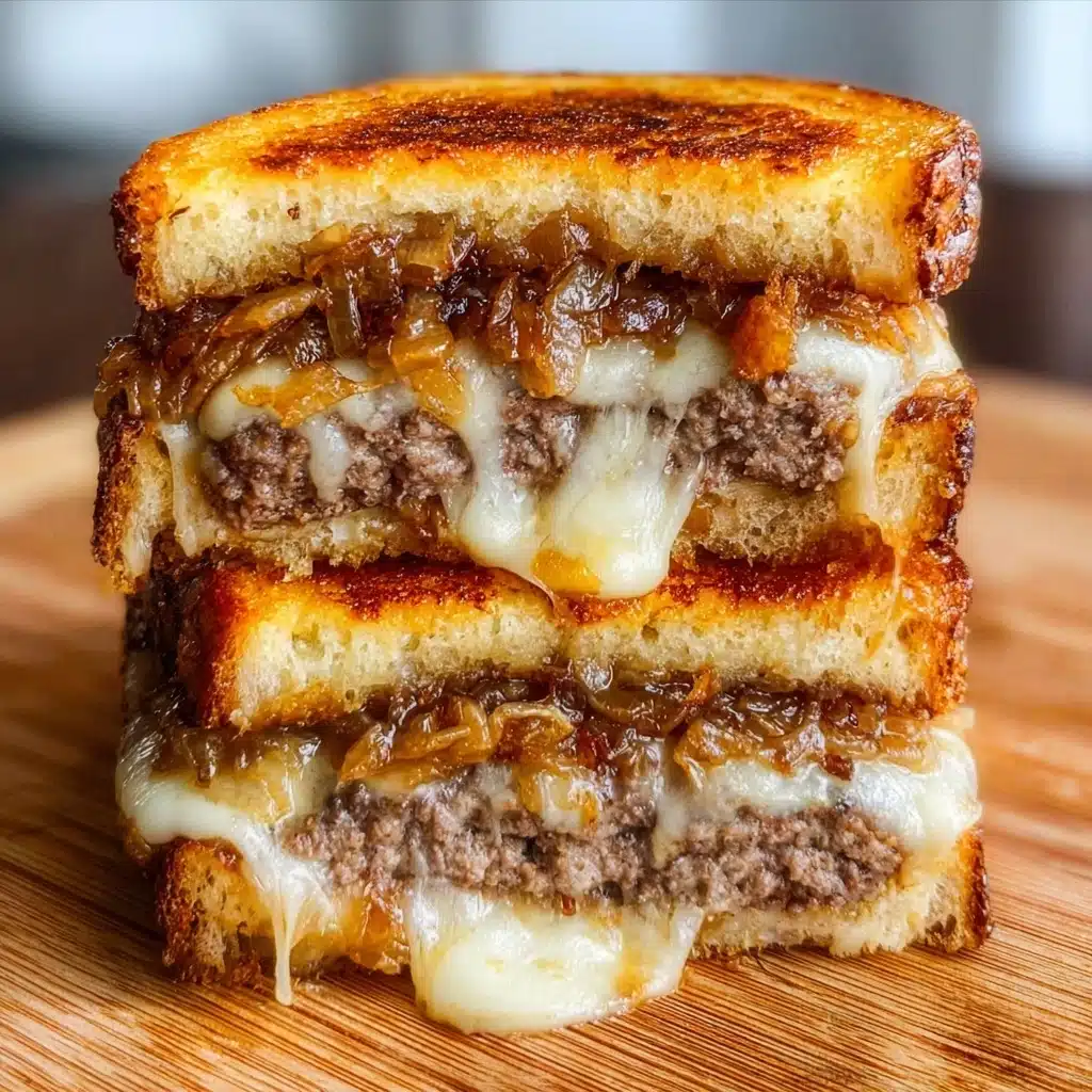 Grilled Cheese Patty Melts Recipe - Recipe Image