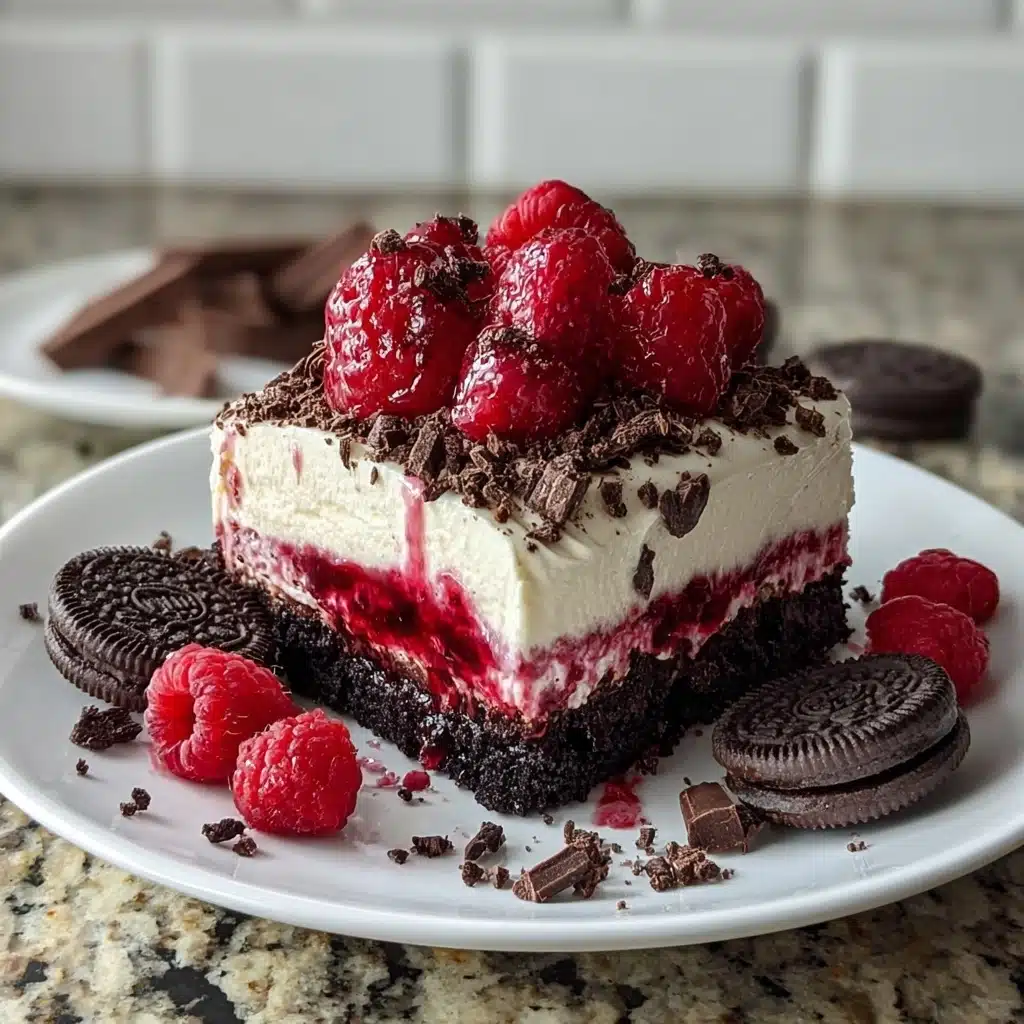 Raspberry Chocolate Lasagna Dessert Recipe - Recipe Image