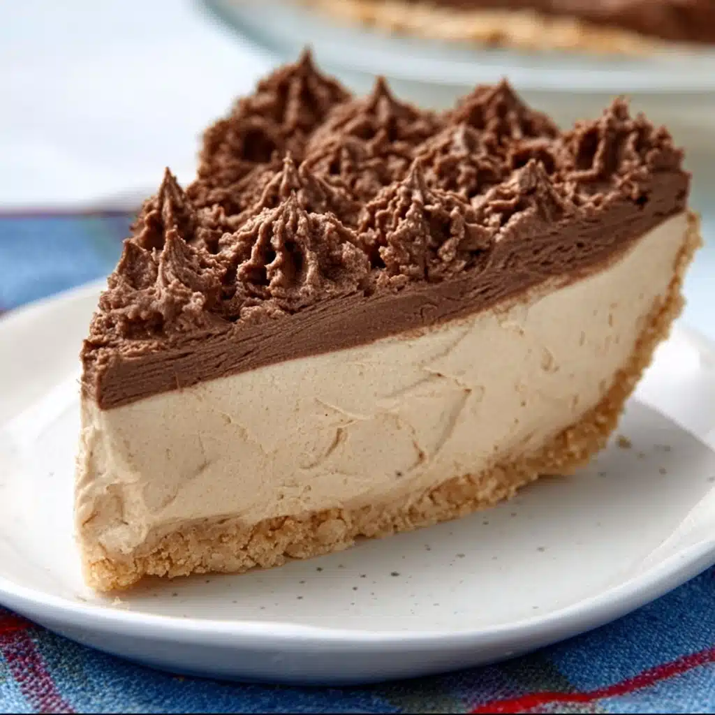 Butter Pie with Chocolate Whipped Cream Recipe - Recipe Image