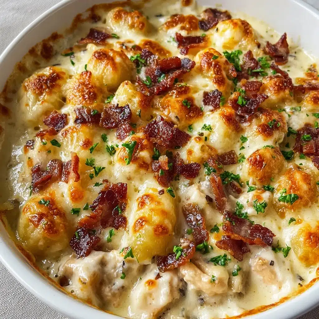 Creamy Crack Chicken Gnocchi Recipe - Recipe Image