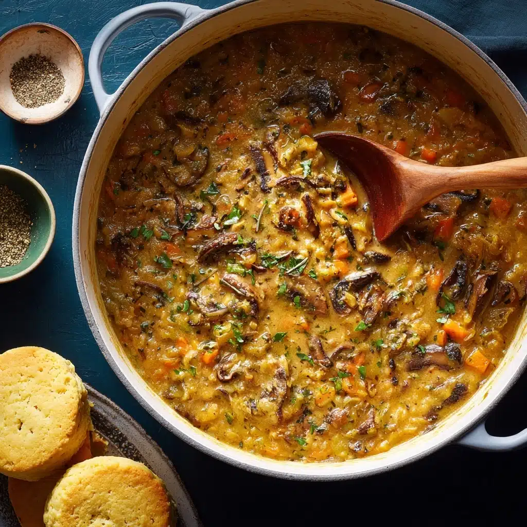 Mushroom Quinoa Soup Recipe - Recipe Image