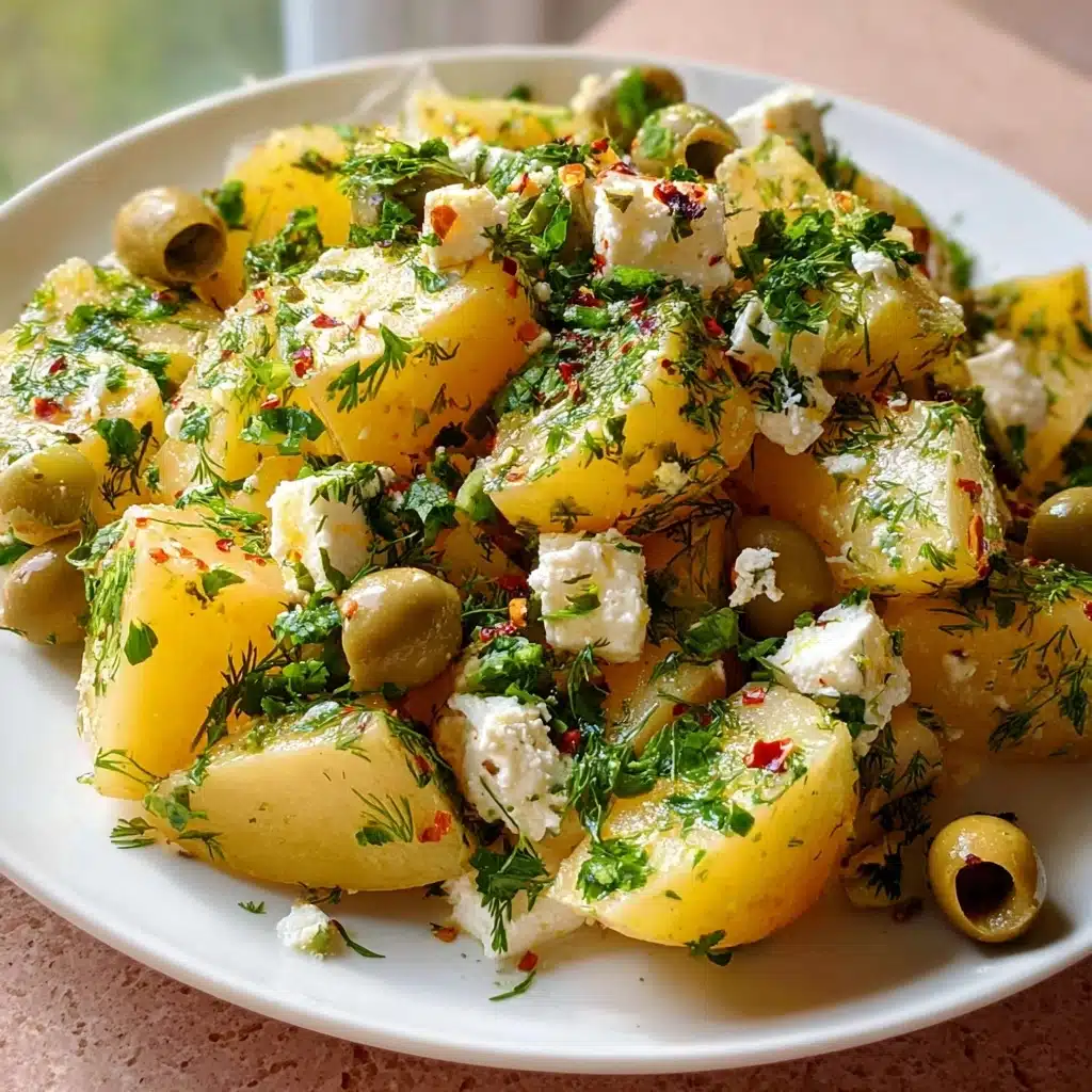 Amazing Mediterranean Potato Salad Recipe - Recipe Image