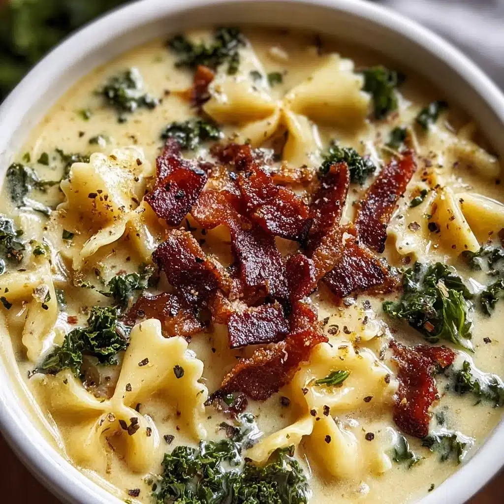 Creamy White Chicken Lasagna Soup Recipe - Recipe Image