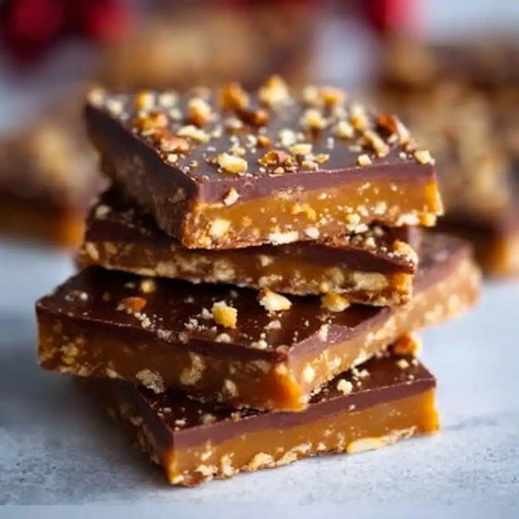 Classic Christmas Toffee Recipe - Recipe Image