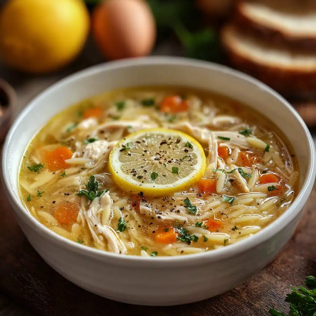 Greek Lemon Chicken Soup Recipe - Recipe Image