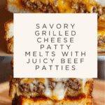 Grilled Cheese Patty Melts Recipe