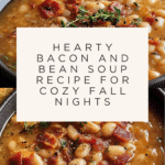 Cozy Bean with Bacon Soup Recipe