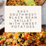 Southwest Black Bean Skillet Recipe