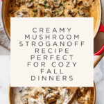 Mushroom Stroganoff Recipe