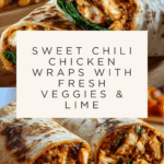 Sweet Chili Chicken Wraps Recipe