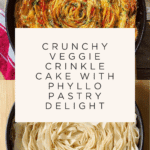 Breakfast Veggie Crinkle Cake Recipe