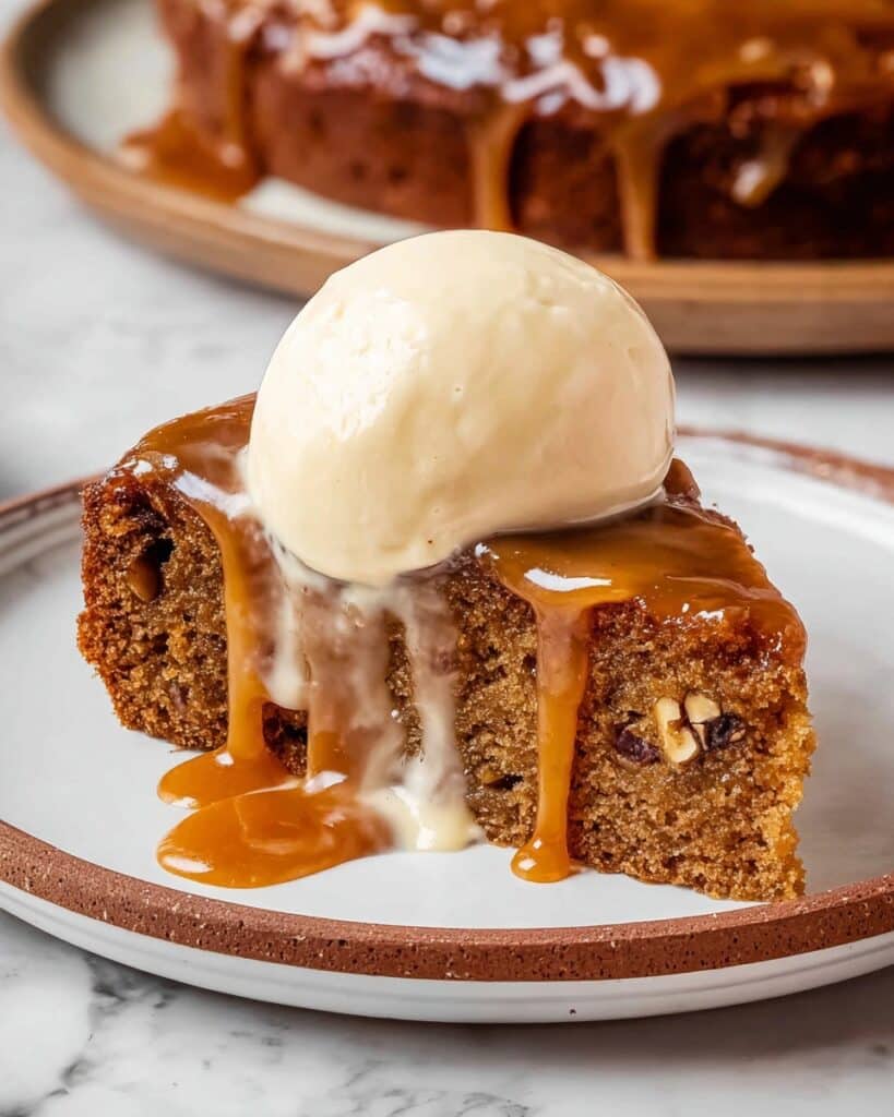 Sticky Date Cake with Toffee Sauce Recipe