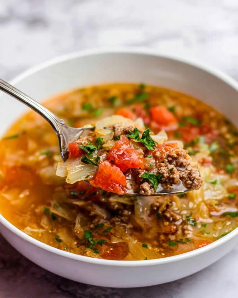 Low Carb Cabbage Soup Recipe