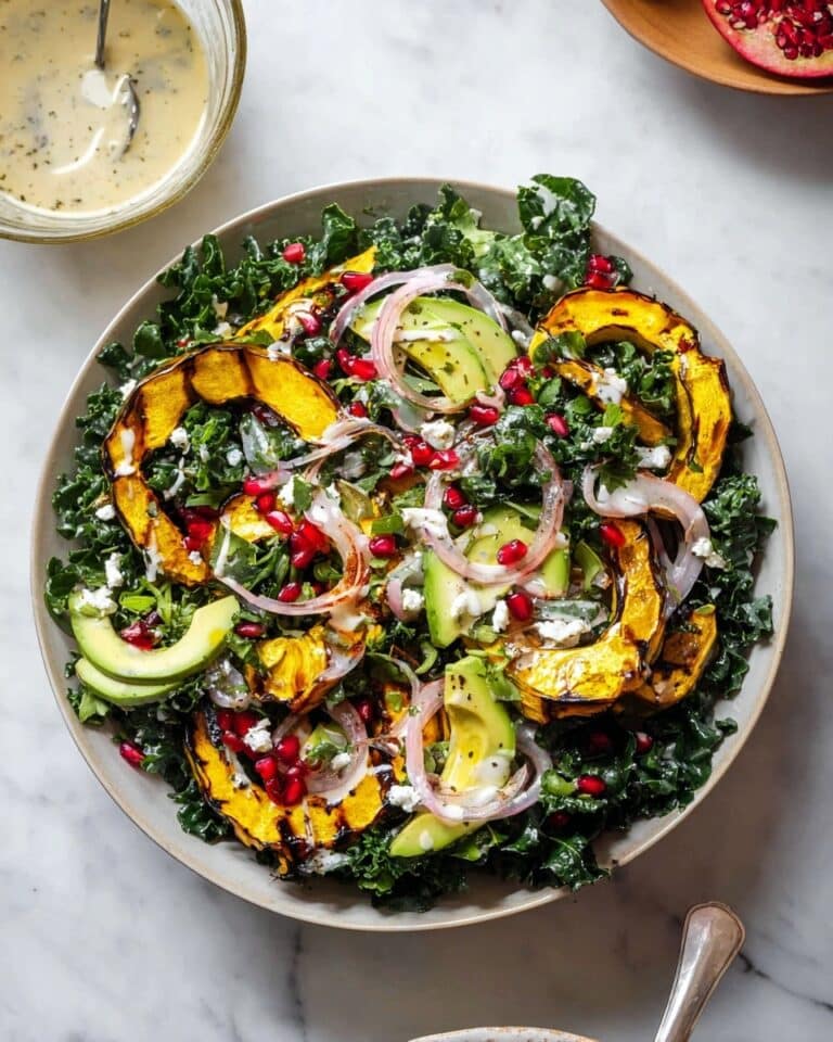 Autumn Delicata Squash Salad Recipe