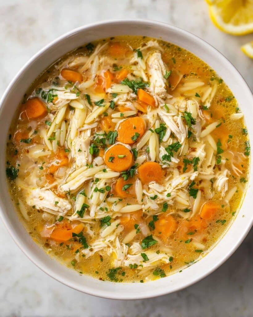 Lemon Chicken Soup Recipe