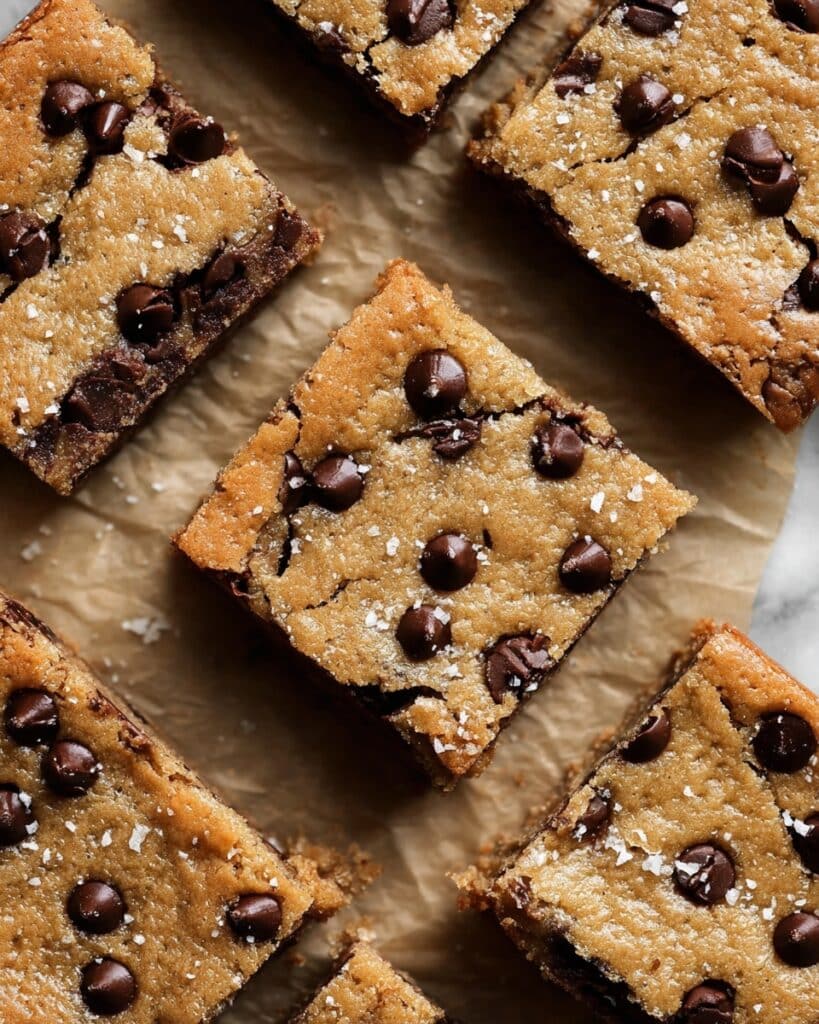 Greek Yogurt Blondie Brownies Recipe