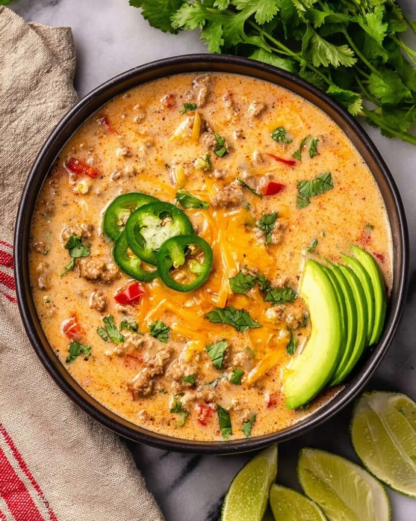 Creamy Taco Soup Recipe