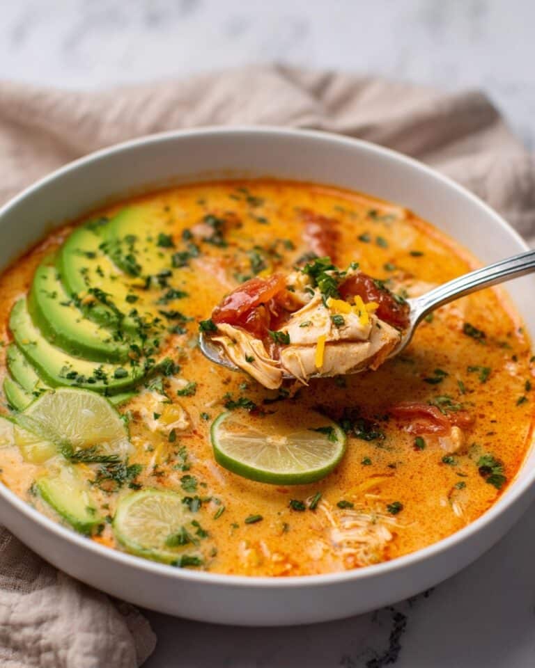Low Carb Chicken Fajita Soup Recipe