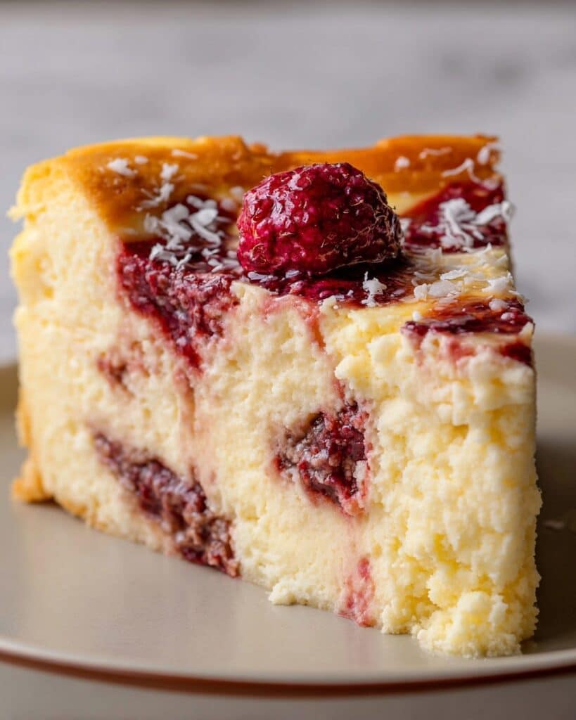 Flourless Protein Cake with Strawberries Recipe