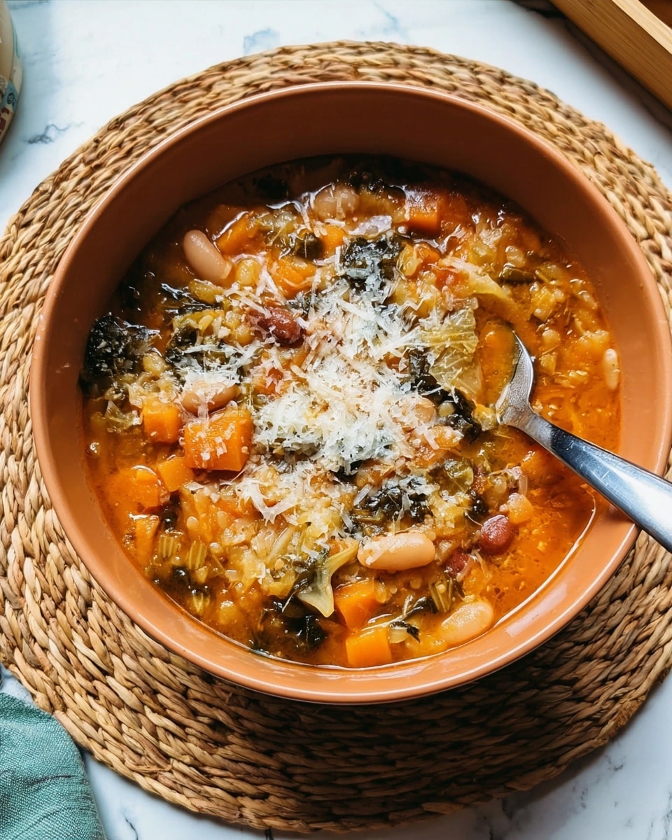 Tuscan Minestrone with Orzo Pasta Recipe
