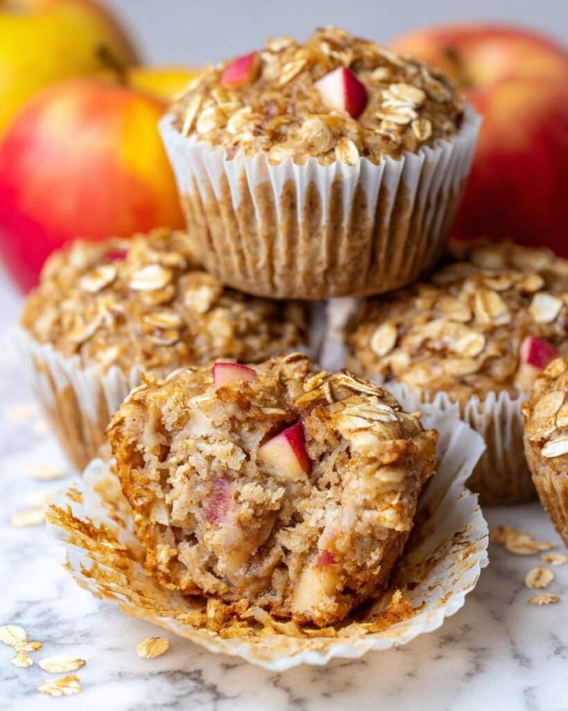 Apple Cinnamon Protein Muffins Recipe
