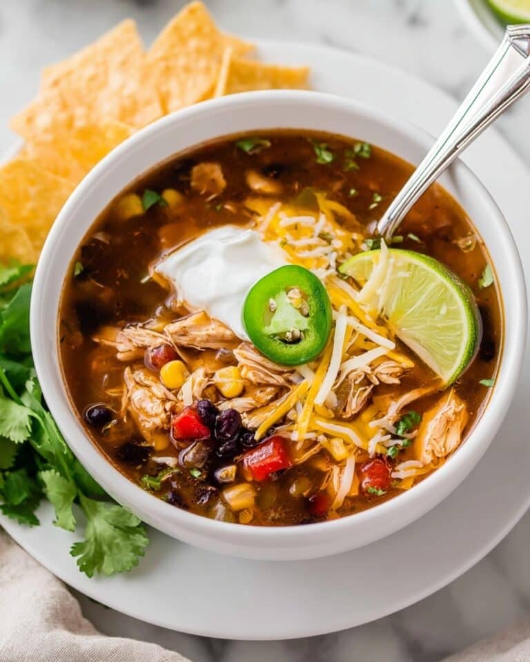 Easy Mexican Chicken Soup Recipe